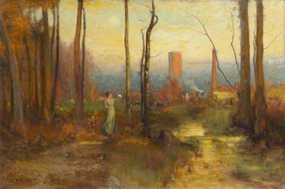 The Mill Stream, Montclair, New Jersey, c.1888 by George Inness